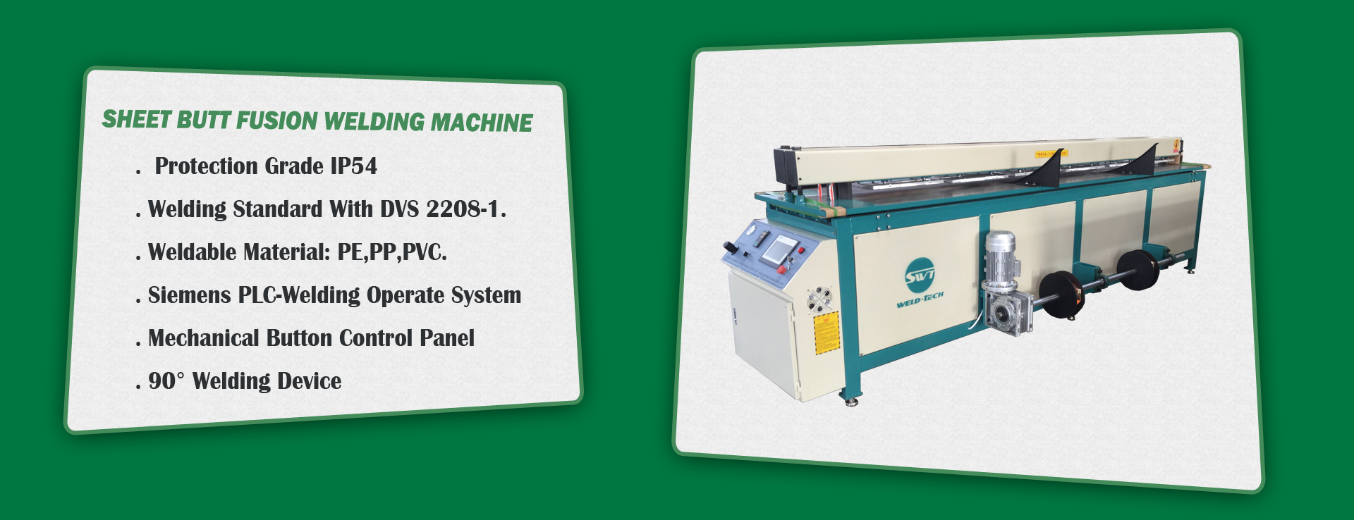 Sheet Butt Fusion Welding Machine