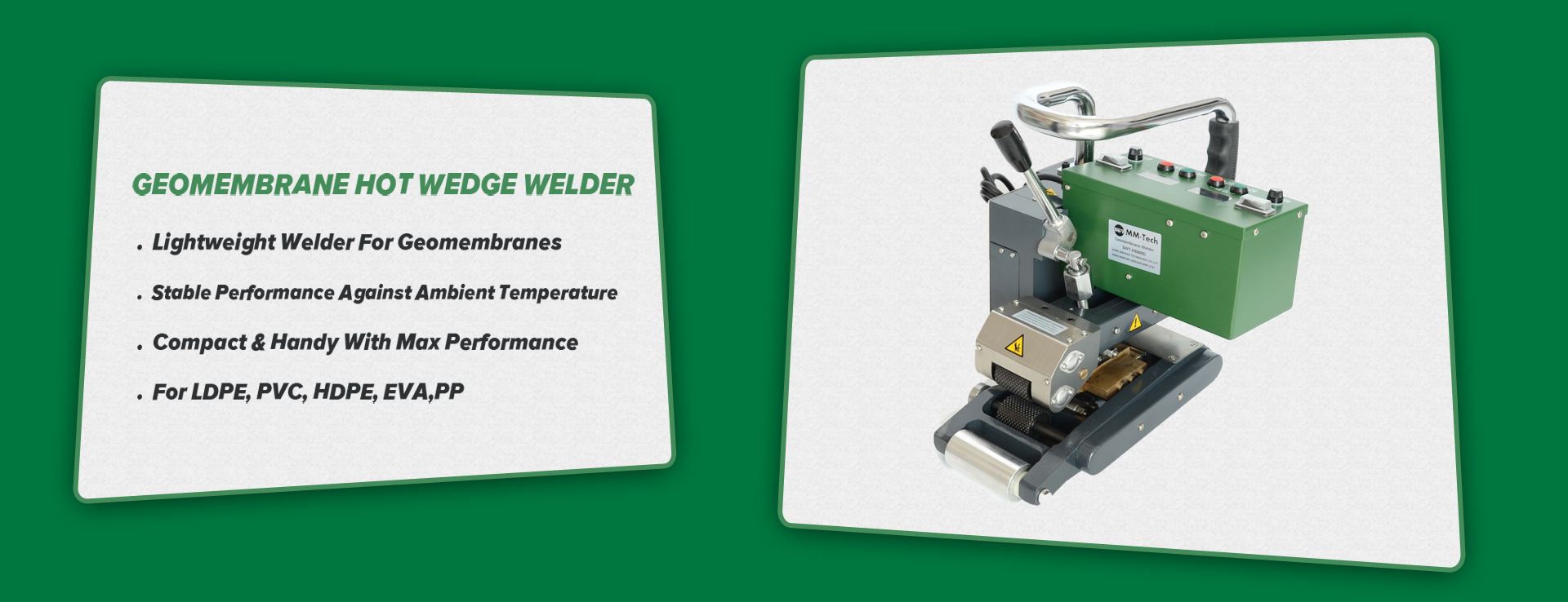 Hot Wedge Welder